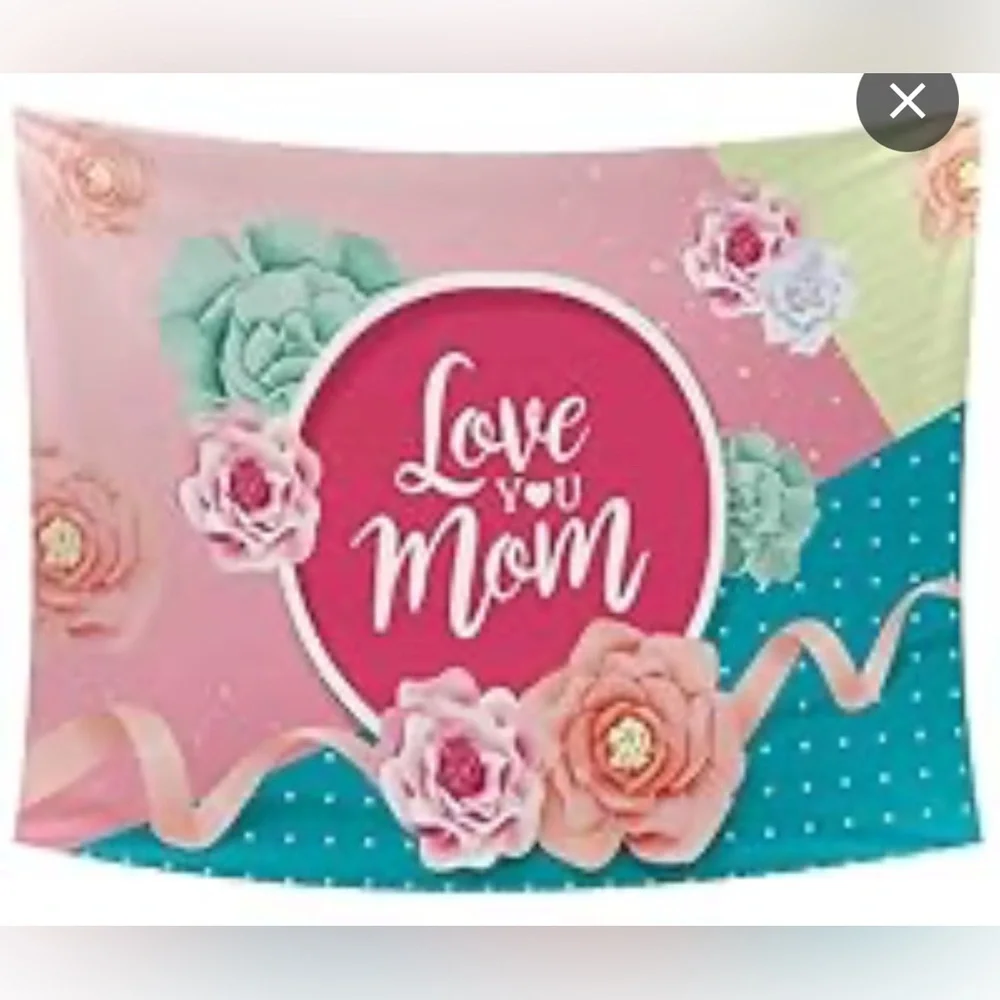 Love you Mom backdrops, 7. X 5, mother’s Day,birthday, thinking of you, LOVE